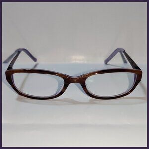 Guess GU 9075 Kids / Youth Eyeglasses Brown / Purple FRAMES ONLY 48-17-130